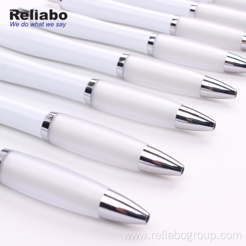 Colorful Retractable Plastic Advertising Ball Pen With Logo